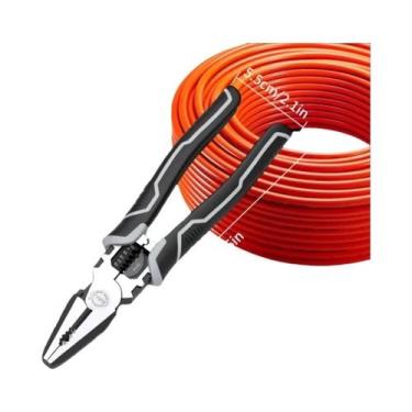 Imagem de Alicate De Corte Elétrico Multifuncional AIRAJ 3 Peças Para Eletricist