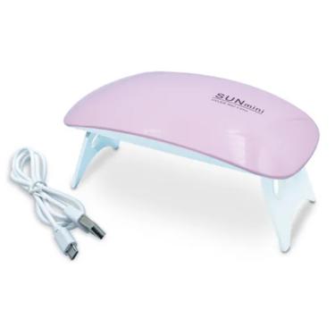 Imagem de Mini Cabine Portatil sun mini 6w Para Esmalte