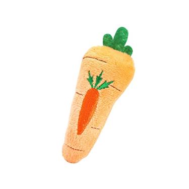 Imagem de Baoblaze Brinquedos de catnip para gatos de interior Brinquedos interativos para gatos resistente a Gat divertido Brinquedo divertido, cenoura
