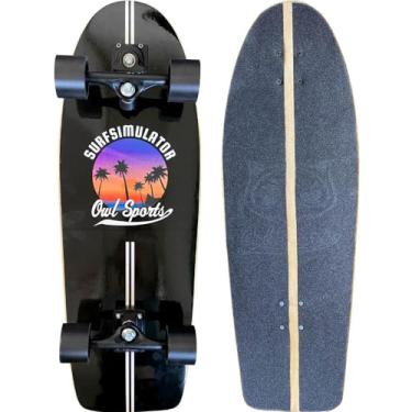 Imagem de Skate Simulador de Surf OWL Sports Sunset