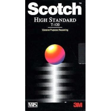 Imagem de Scotch Fita VHS em branco T-120 de alto padrão