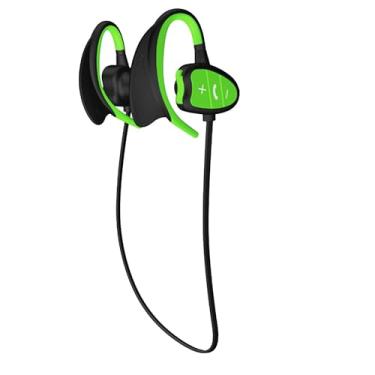Imagem de IPX8 à prova d'água Bluetooth Fones de ouvido CSR Fone de ouvido estéreo sem fio com microfone baixo esportivo para corrida