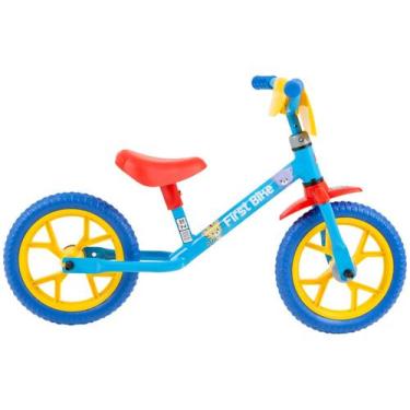 Imagem de Bicicleta De Equilíbrio Infantil Bandeirante - First Bike Azul