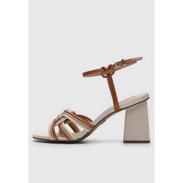 Imagem de Sandália Jorge Bischoff Trançada Off-White Jorge Bischoff J13463008016 feminino