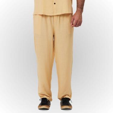 Imagem de Calça Viscolinho Pantacourt Palha Santo Luxo-Masculino