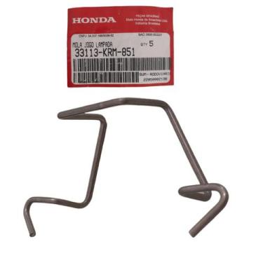 Imagem de Mola Lâmpada Farol Bros 150 13 Á 14/ Bros 160 16 Á 24 Honda 