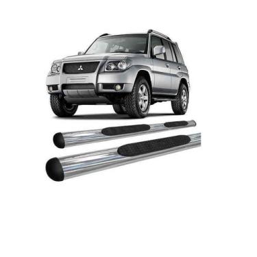 Imagem de Estribo Lateral Tr4 Oval Oblongo Cromado Pajero Tr-4 - HOZZ