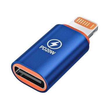 Imagem de Carregamento Rápido Usb C Para Adaptador Lightning Pd 20w 120w Iphone 