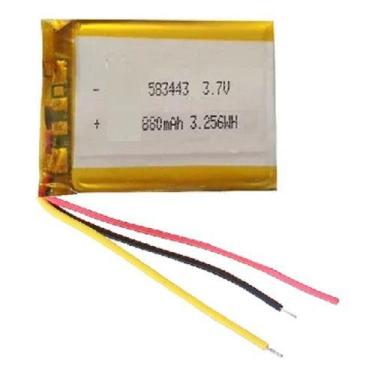 Imagem de Bateria 3 Fios Qw583443 3.7v 3.256wh +880mah - bgb