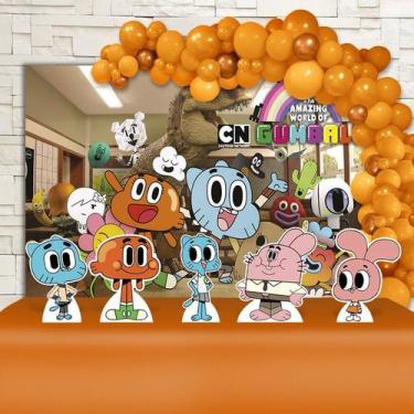 Imagem de Kit Festa Ouro Gumball - IMPAKTO VISUAL