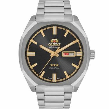Imagem de Relógio Orient Masculino Automático Três Estrelas NH3SS008G1SX