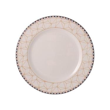 Imagem de Prato Raso 27 cm Porcelana Schmidt - Dec. Pantanal