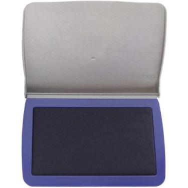 Imagem de Almofada Carimbo N.3 Azul C/ Tampa Plástica - GNA - Pilot