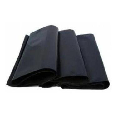 Imagem de Saco De Lixo Preto Boca Estreita 60l Micra 0,10 100 Unidades - HIGIPAC