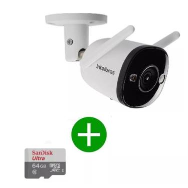 Imagem de Câmera Wi-fi Full Hd 30m 16x Áudio Im5+ Full Color Intelbras + Cartão 
