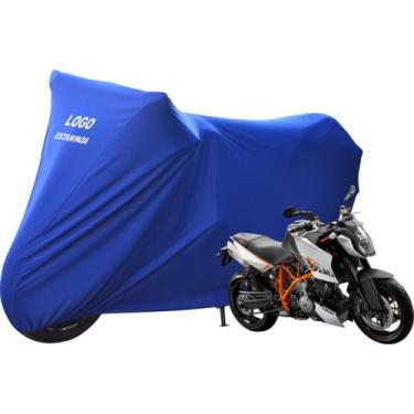 Imagem de Capa Cobrir Moto KTM  990 SuperDuke De Tecido Lycra - Mz, Azul