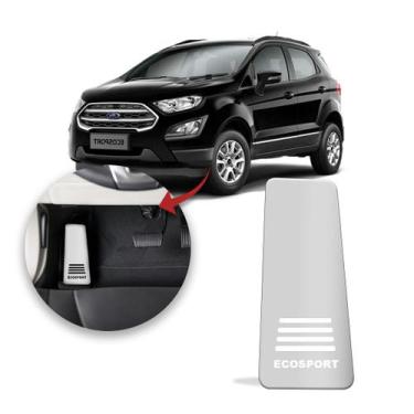 Imagem de Descanso de Pé Ford Ecosport 2013 a 2021 Aço Escovado Prata - sofistic