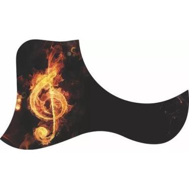 Imagem de Escudo De Violão Personalizado Resinado Relevo Evt016 - Resitank