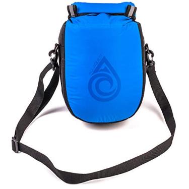 Imagem de Saco seco Aqua Quest Ice Cave impermeável – saco de secar térmico isolado de 12L – para caiaque, raftinjg, barco – azul
