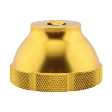 Imagem de menolana Ferramenta de remoção de suporte inferior com 16 entalhes, ferramenta profissional compacta de instalação, removedor de 44 mm para BBT-69.2 BB5700, Ouro