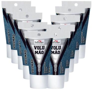Imagem de Gel Volumão Kit 10 Unidades Excitante Vasodilatador Masculino - Hot Fl