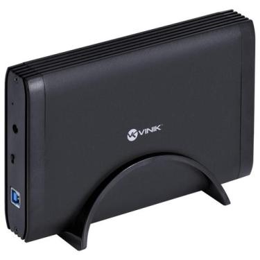 Imagem de Case Externo Para Hd 3.5 Usb 3.0 Tipo B Com Chave I/O Pret - Vinik