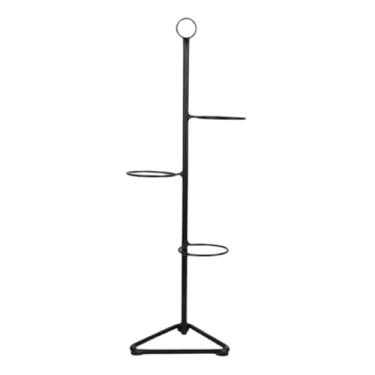 Imagem de SiaBiced Suporte para copos de café, suporte para copos de papel, para balcão, armário para sala de descanso, bar, chá, loja, Preto