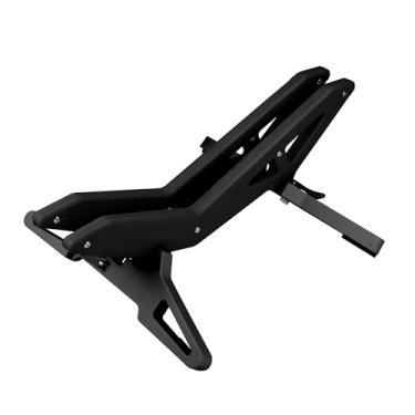 Imagem de MAKELEN Suporte de estacionamento ajustável para bicicletas de 16 a 29 polegadas, compatível com largura de pneu 23c-3.0 – plástico resistente, fácil instalação, design elegante em dois tons (preto)