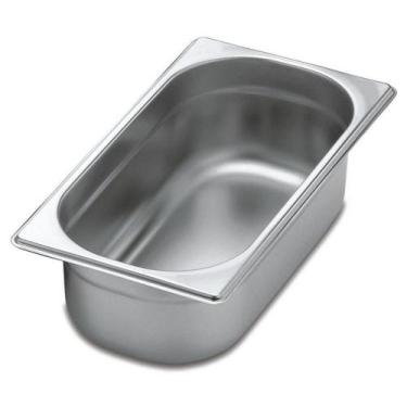 Imagem de Kit 10 Cubas Gastronomica Inox GN 1/3 x 100mm (325x176mm) - Brasinox
