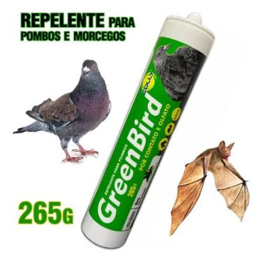 Imagem de Repelente Pombos e Morcegos 265g Inibe Pouso - Colly