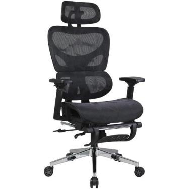 Imagem de Cadeira de Escritório Dr. Office Master, Mesh, Ajustável, 3D