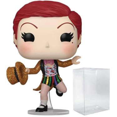 Imagem de POP Movies: Rocky Horror Picture Show - Columbia​ (Glitter) Funko Vinyl Figure (Bundled with Compatible Box Protector Case) Multicolor 3.75 inches