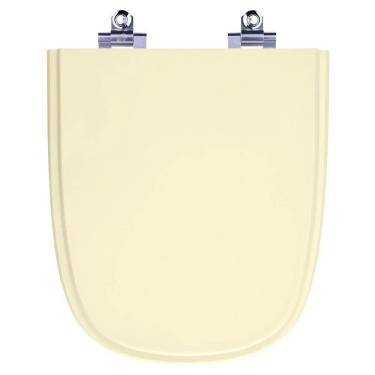 Imagem de Assento Sanitário Laqueado Soft Close Bone (Bege) Para Vaso