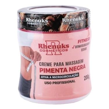 Imagem de Pimenta Negra - Gel Creme para Massagem Redução de Medidas 200g