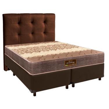 Imagem de Kit Cama Box + Cabeceira + Colchão Queen D26 - Ortophedic - Sankonfort