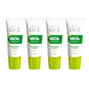 Imagem de Kit com 4 - Hidratante Labial Valda Oaz Sabor Menta com 10mL