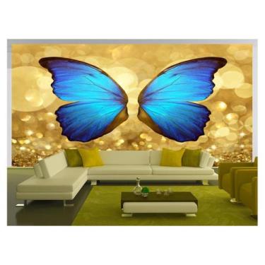 Imagem de Papel De Parede 3D Arte Asas Selfie Insta Cores 3,5M Tra196 - Você Dec
