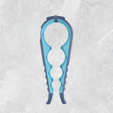 Imagem de Kit de abridor de frasco, abridor de garrafas e abridor de latas para mãos fracas, abridores de tampa de frasco de silicone, garras para abrir frascos e garrafas - abridor de jarras com pegador