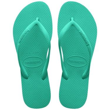 Imagem de Chinelo Infantil Feminino Havaianas Slim Verde - 4000-Feminino