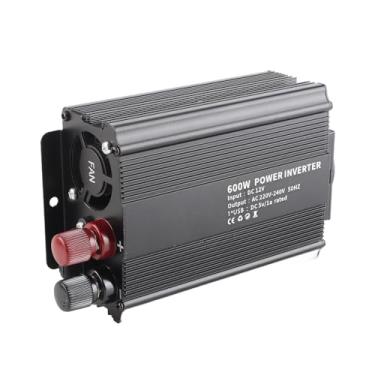 Imagem de Zerodis Inversor de Energia, Onda Senoidal Modificada, 12 V DC a 220 V AC, Conversor Solar Compatível Com 600 W, Inversor de Energia