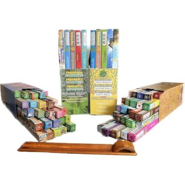 Imagem de Incenso Natural Special Blend 50 Caixas C/ 8 Varetas + Porta Incenso