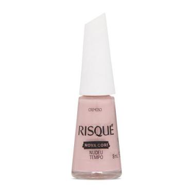 Imagem de Esmalte Risqué Nude Cremoso Nudeu Tempo 8ml, 8ML, Nude
