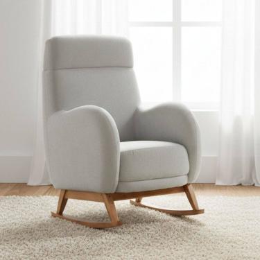 Imagem de Poltrona de Amamentação Balanço Afeto Verde Claro