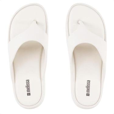 Imagem de Chinelo Melissa Free Platform Thong AD Feminino, 36, Bege, Bege