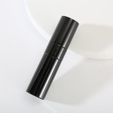 Imagem de Atomizador de perfume rotativo de 8 ml com forro interno de vidro de várias cores, frasco de spray cosmético recarregável, 10,5 x 1,5 cm