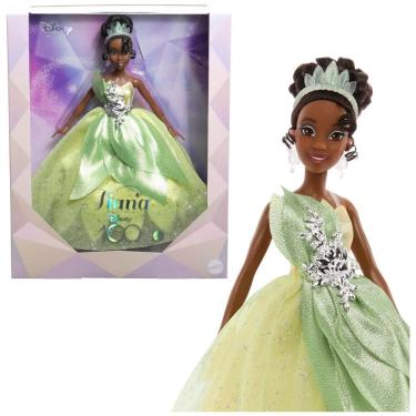 Imagem de Boneca Colecionável Tiana para Comemorar os 100 Anos de Maravilhas da Disney, Mattel