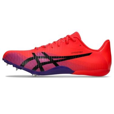 Imagem de ASICS Tênis unissex Hypersprint 8 Track & Field, Vermelho claro/preto, 44 BR