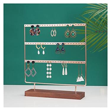 Imagem de Suporte de joias de 3 camadas, organizador de brincos, suportes de exibição de joias, organizador de joias, colar, organizador de toalhas, exibição de árvore