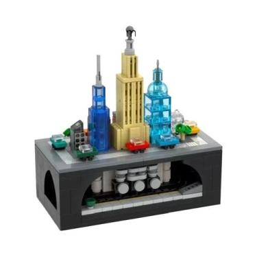 Imagem de Blocos De Montar De Trem Com Manivela Para Meninos E Meninas, Modelo M