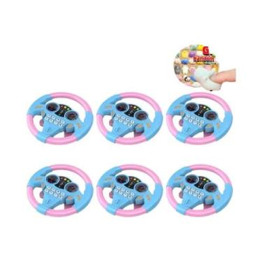 Imagem de 360 graus Brinquedo De Volante De Simulação Rotativo Para Crianças 1-6